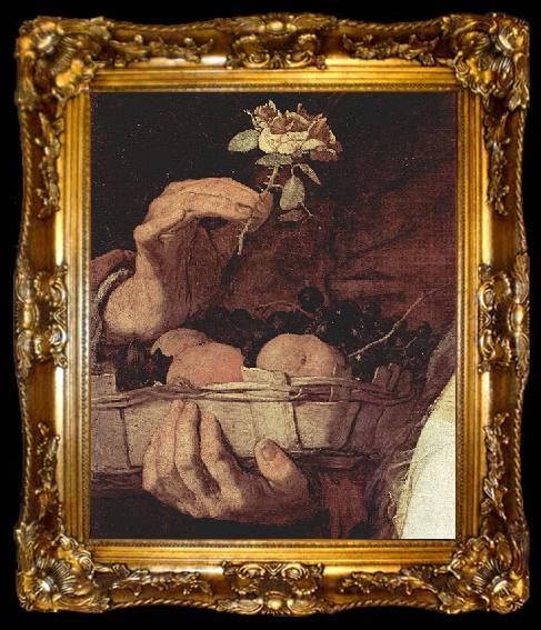 framed  Jose de Ribera Mystische Hochzeit der Hl. Karharina von Alexandrien, Detail, ta009-2